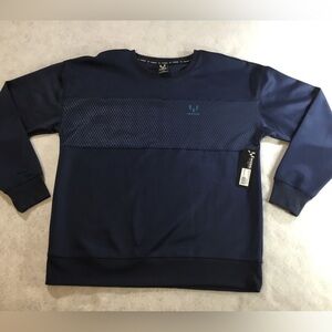 Messi Men’s Navy Crewneck Pullover Sweatshirt SZ Large